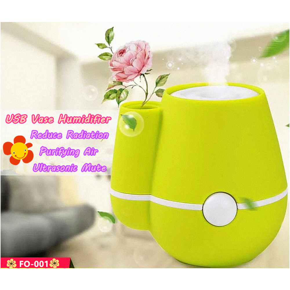 Usb Ȩ ɺ  ħ        ǻ Ȩ Deaigner /Usb Home Vase Humidifier Silent Mode Moisture Increase Ultrasonic Humidifier Essential